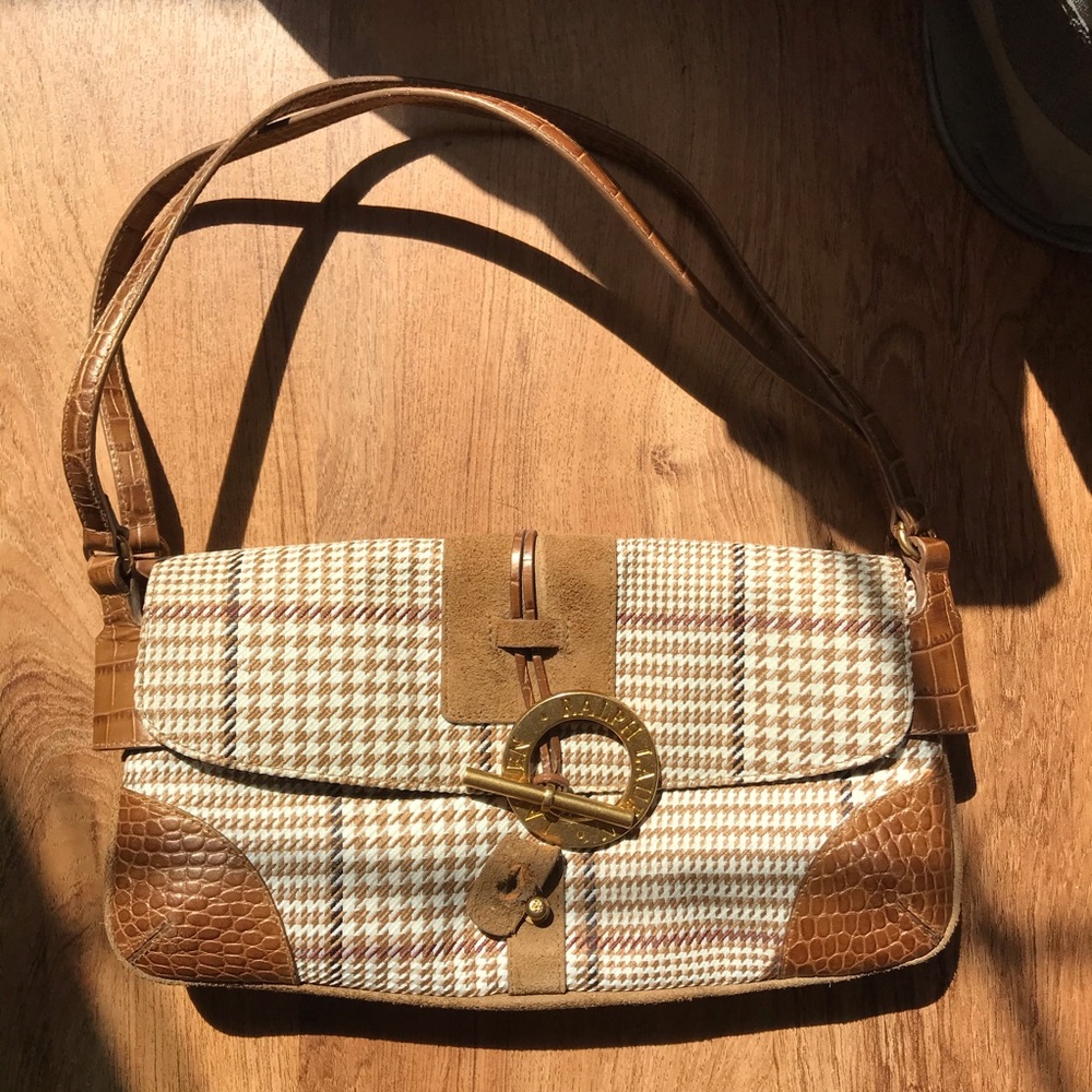Vintage Ralph Lauren leather handbag